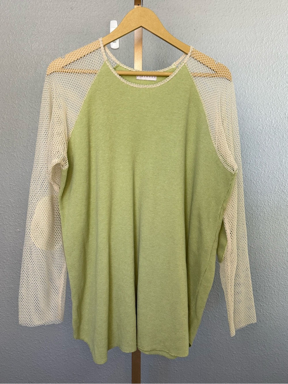 NWT Fitigues Waffle Knit Long Sleeve Size X-Large